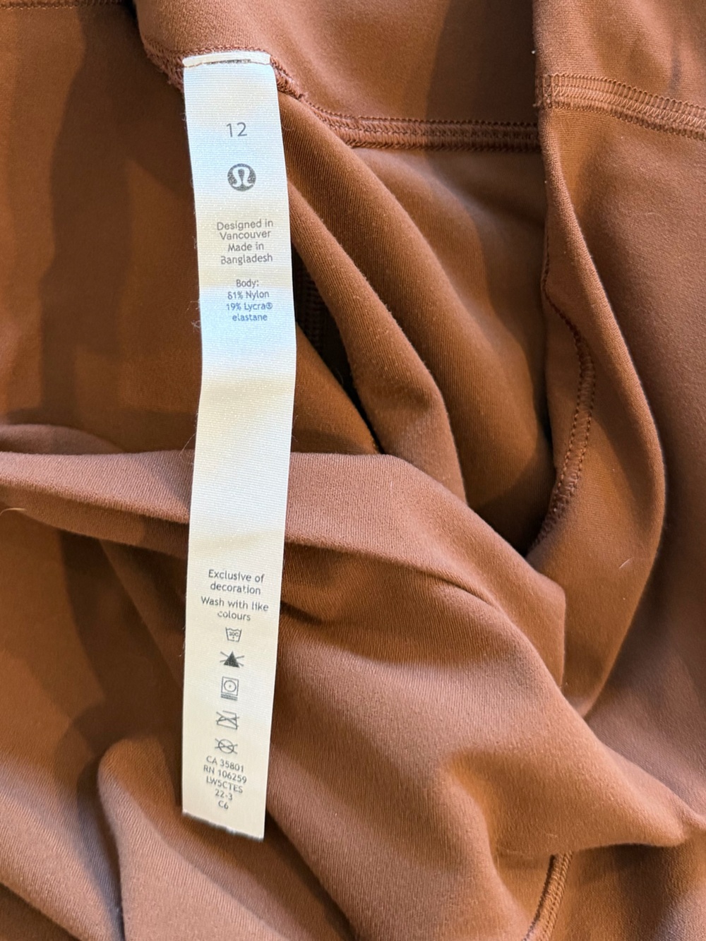 Lululemon Athletica Brown Align Leggings 28” - Picture 8 of 10